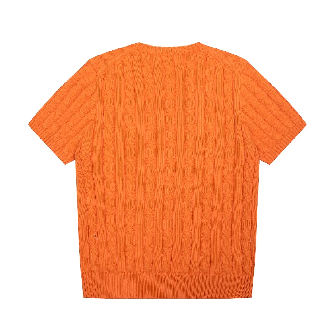 P154 💰 "Top quality" Style number: DS222# (not off the shelves all year round) [Ralph Lauren round neck pocket style solid color pony embroidered logo knitted short sleeves] ✅Ralph Lauren Ralph Lauren classic basic pocket all-match style goddess knitted short sleeves for all seasons ✅Main supplier platform live broadcast Wholesale entity Replenish when out of stock Not off the shelf ✅ZP quality 1:1 version Scan the code to enter the GF website Counter quality ✅Details and quality are the only one in Guangzhou. Imported quality cotton yarn, focusing on high-end, cost-effective, good quality needless to say. ✅The version is restored to the original order. The maximum size can be worn up to 160 pounds. Loose, comfortable and stress-free. ✅The upper body is simple and easy to match. A must-have for goddess ootd. Good-looking clothes are never picky. A must-have in the goddess’ wardrobe. Size: S-XL. Color: White, almond, purple, orange, gray, yellow, black, khaki, pink, navy, rose, green. Chinese red olive green light blue white label light blue blue label